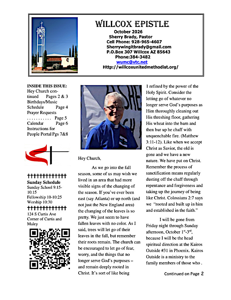 newsletter page 1