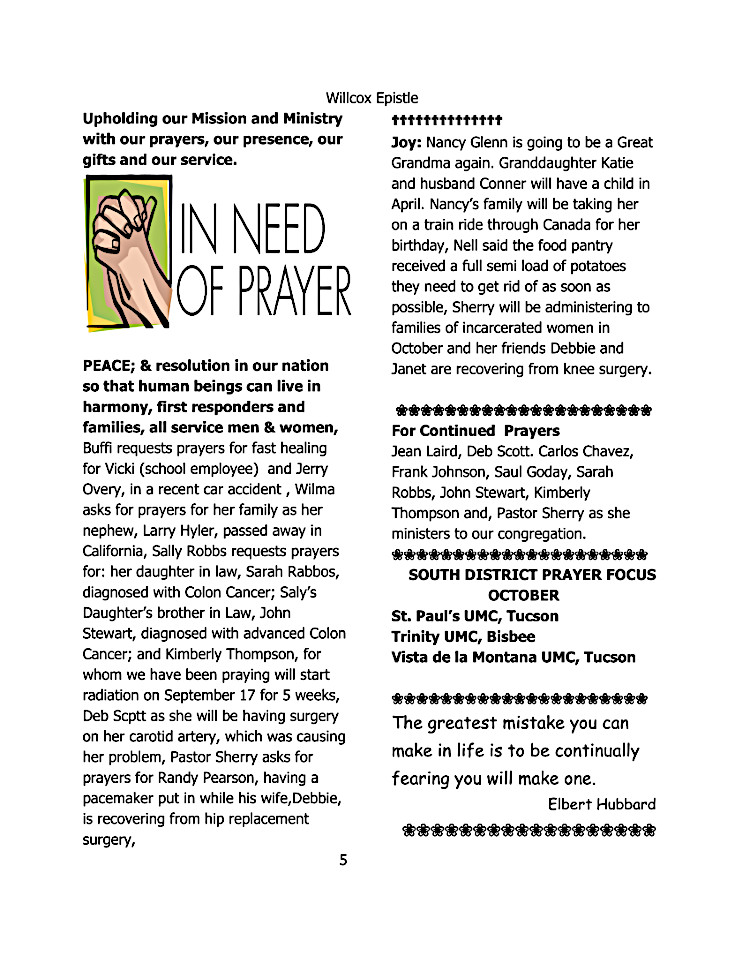 Newsletter page 5